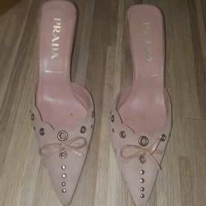 Light Purple Prada Heels